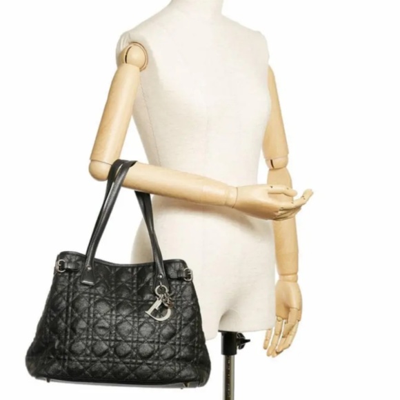 Dior Cannage Black Tote - Picture 16 of 17